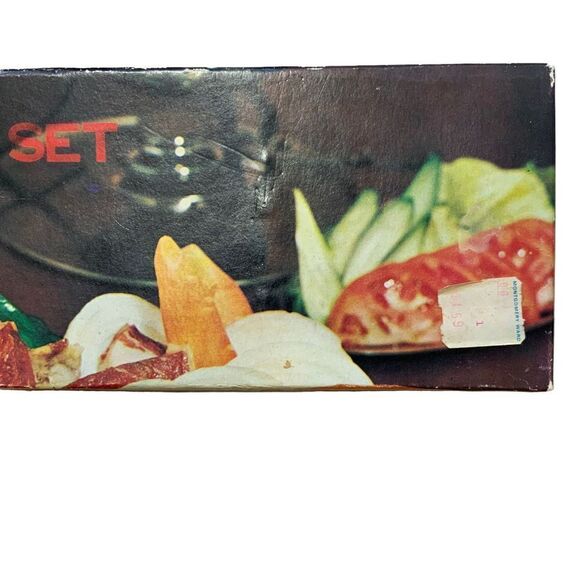 Vintage 60s Fondue Forks New in Box - Picture 3 of 11